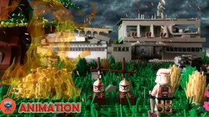 LEGO МУЛЬТФИЛЬМ - БИТВА ЗА БАЗУ КЛОНОВ/BATTLE FOR THE CLONE BASE - LEGO STOP MOTION 0+