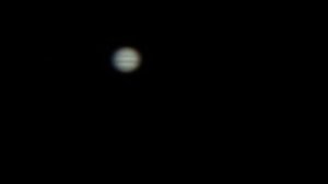 Jupiter with average seeing conditions