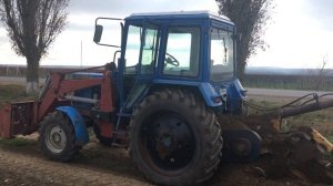 Траншеекопатель (бара) Мтз