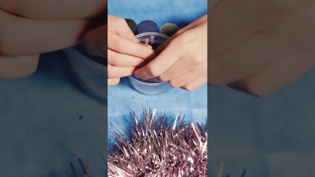 Сделаю украшение сама на новый год #diy #новыйгод #рукоделие #поделки смотреть онлайн