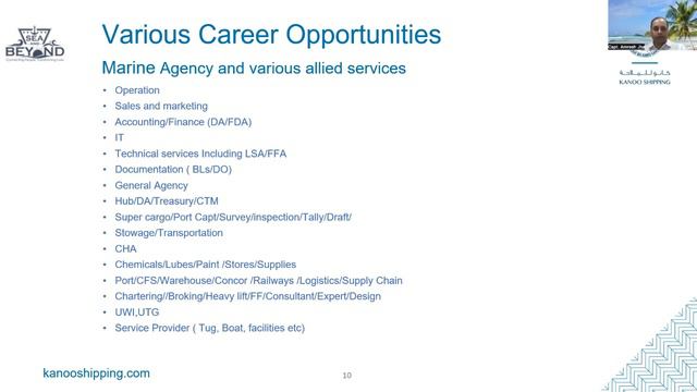 What are the shore opportunties in Marine Agencies ? смотреть онлайн