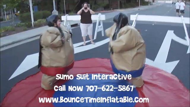 Sumo Suits For SALE 707-622-5867 Commercial Interactive Games