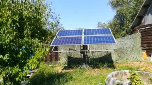 Трекер солнечных панелей