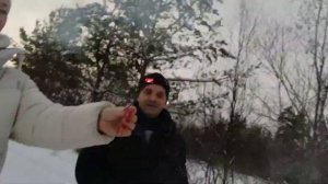 Новогодние выходные на даче.Природа и шашлыки. #папанадаче