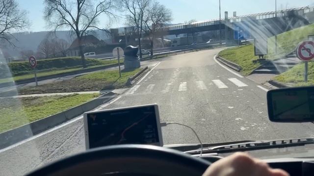 Дальнобой 2023. Рейс Дания - Испания. Работа в парном экипаже на VOLVO FH 500. Будни Дальнобойщика.