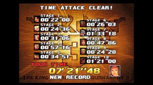 Tekken 3 - Time Attack Mode (Completed )