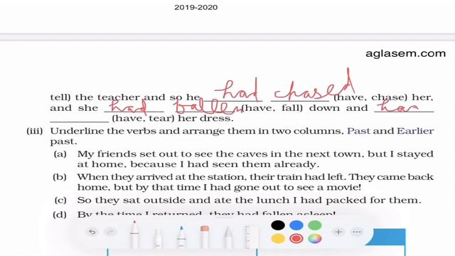 Class 8 English Honeydew Chapter 1 Exercise (Working With Language) смотреть онлайн