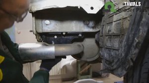 Установка фаркопа Leader M307-А. MAZDA CX-7 (внедорожник), номер кузова (EP), 2006 - 2012 г.в.