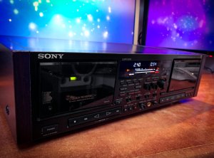 Стереокассетная дека Sony TC-WR97ES -РЕДКАЯ (1989) Премиум-класса серии ES-ЯПОНИЯ-1988-по-1989-ГОД