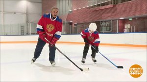 Ставим ребенка на коньки. Мастер-класс Владислава ...ка. Доброе утро. Фрагмент выпуска от 17.12.2019