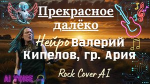 Прекрасное далёко - Нейро-кавер, Ai-голос Валерий Кипелов и гр. Ария, Rock Cover Ai