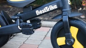 Велосипед беговел трансформер с родительской ручкой 3 в 1 Best Trike