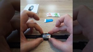 Керамическая защитная пленка на экран смарт-часов Huawei Band 7