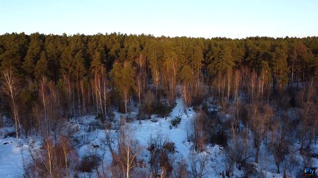 ЗИМНЕЕ ОЗЕРО / WINTER LAKE