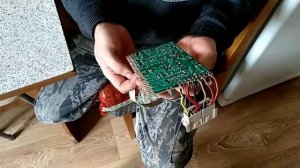 Ремонт электронного модуля ARDO. Горят соединения контактов