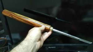 Самодельный отрезной резец по дереву, твёрдосплавной.