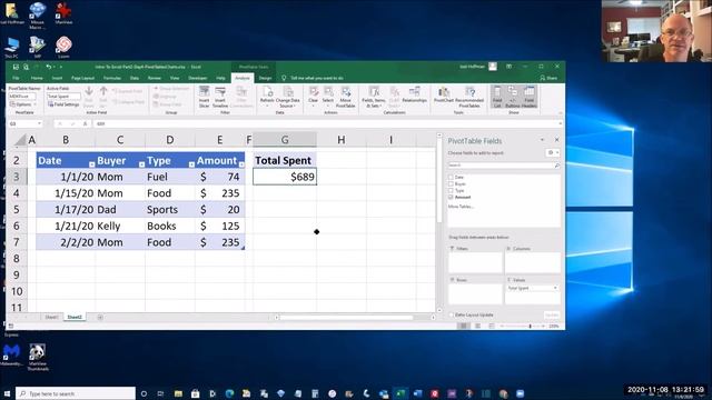 MS Excel: Pivot Tables, Pivot Charts смотреть онлайн