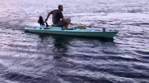 Solo Skiff with 2.5HP Mercury Test Run