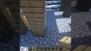 How to build a snow-covered forest house in Minecraft.mp4