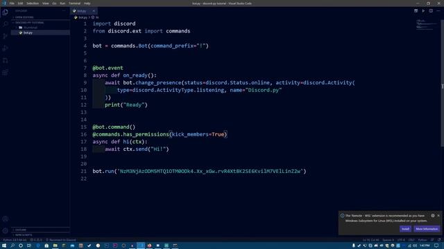 Discord.py: Making a Discord bot in Python - Part 8 (Command Checks)