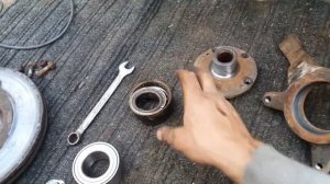 Renault Laguna 2. Как заменить подшипник ступицы.