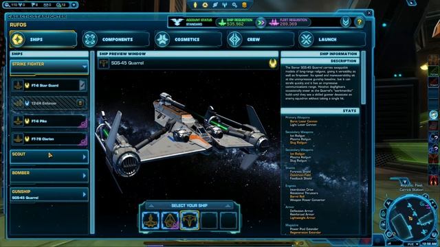 SWTOR 7.000 kills IN GSF ! the best ships to play starfighter! Rufos ft-8 flashfire gunship смотреть онлайн