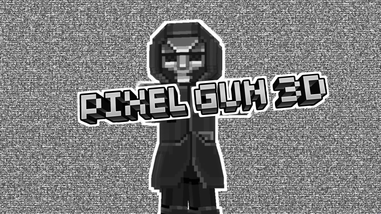 Чëрно белое кино - Pixel gun 3D