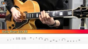 Daily Blues Lick 88 - Jazz Blues lick in F major