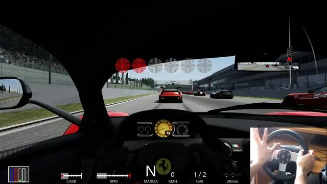 Assetto Corsa - Logitech G27 - Versione 1.0 Novità importanti - LaFerrari - Spa [Gameplay ITA]