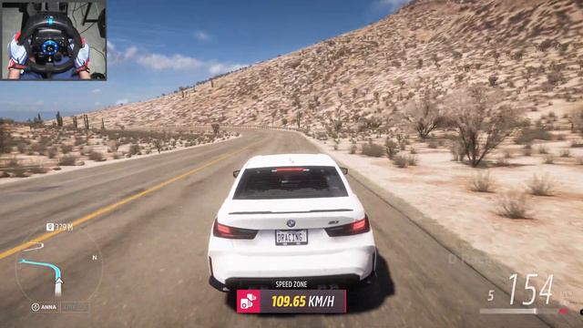 2021 BMW M3 Competition Sedan | Forza Horizon 5 | Logitech G923 Steering Wheel Gameplay