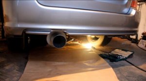 HKS Silent Hi Power muffler Forester SG5 EJ 205