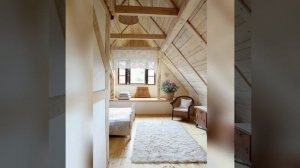 Идеи для обустройства чердака или мансарды в доме. Ideas for arranging an attic in a house