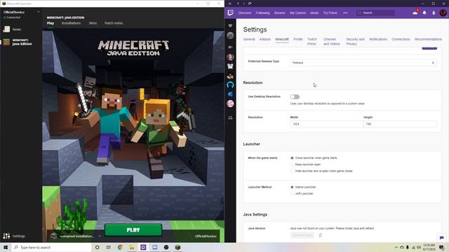 How to Allocate More RAM to Minecraft + Download Java 64 bit // Java & Twitch Launcher смотреть онлайн