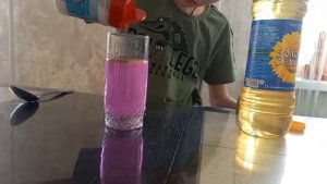 #Опыт с водой #Всплывающие пузырьки