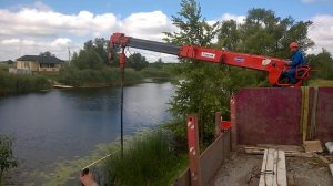 Причал из винтовых свай. http://voronezh-lep.ru/