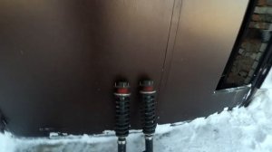 Регулируемые стойки На Pajero io. Full tape coils on Pajero io