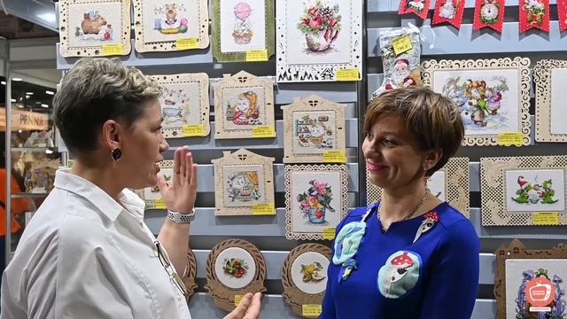 Новинки от компании М.П.Студия на выставке «Формула Рукоделия» осенью 2023