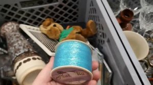 НОВЫЙ ПОХОД на БАРАХОЛКУ в ГЕРМАНИИ! За ЭТИМ я ВЕРНУЛАСь в МАГАЗИн и НАШЛА! ФАРФОР, СТЕКЛО, ТЕКСТИЛ