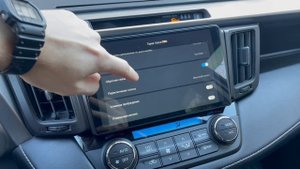Тест штатного микрофонов Toyota Rav4 XA40 и Teyes CC3 2k