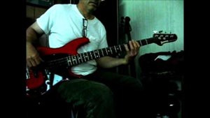 1986 Ibanez Roadstar II RB650 bass guitar noodlin' June 2014