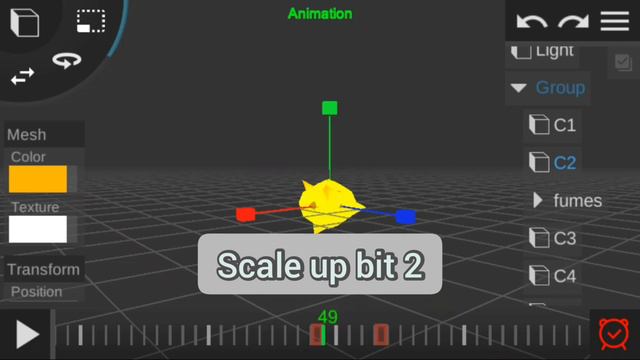 Explosion Effect : Prisma 3d Tutorial (Prisma 3d Animation)