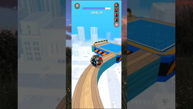 Уровень 91: Осмелитесь ли вы попробовать?  - Самый сложный игровой процесс Going Balls