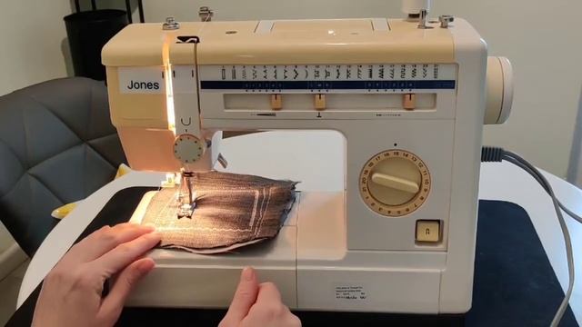 Jones ( Brother) VX2080 Electric Multi Stitch Embroidery Sewing Machine смотреть онлайн