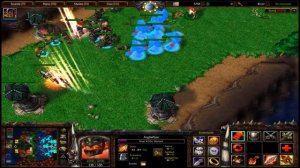 Horde vs Alliance x3 - Orc Warlock | Warcraft 3