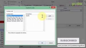 Custom Sort - Techniques of Custom Sorting in Excel | Excel Tutorial 2020