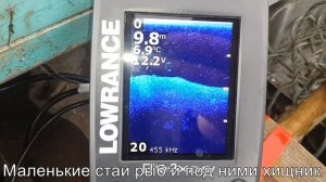 Эхолот Lowrance elite 3x DSI. Функционал и фрагменты работы.