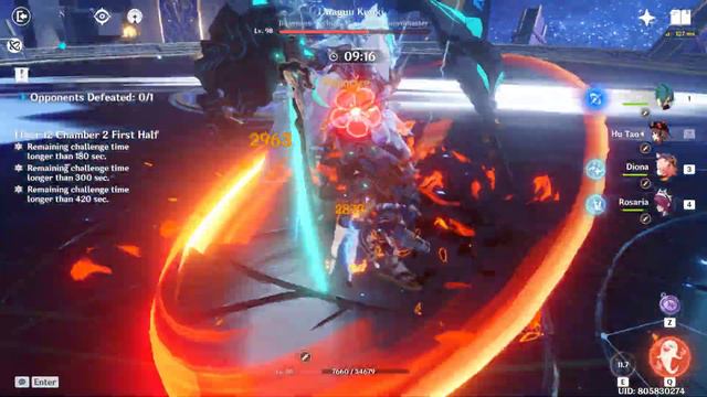 Genshin Impact Spiral Abyss 12 1/10/2021 смотреть онлайн