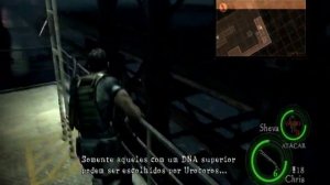 Detonado Resident Evil 5 "6-3" Parte 2 - Wesker cego (28)