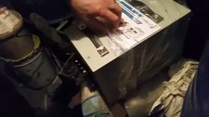 Стабилизатор напряжения Энергия АСН 20000 ударенный был.   распаковка 2018 02 06