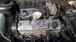 Работа двс ваз 2114